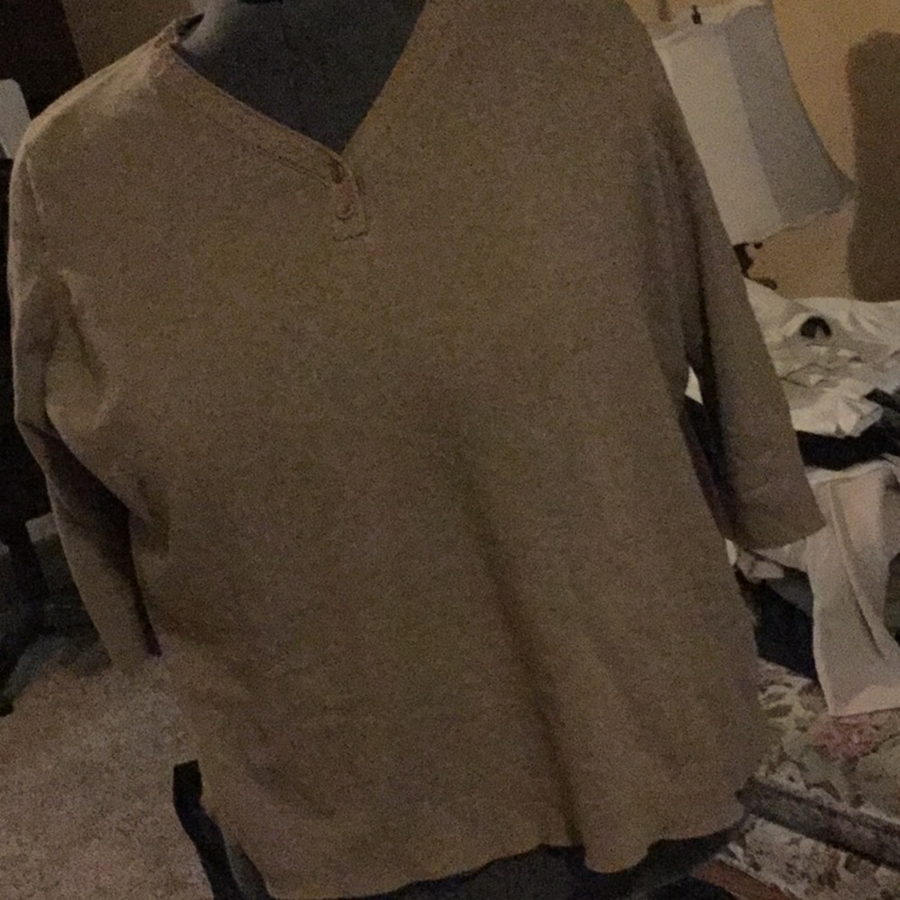 Brown blouse